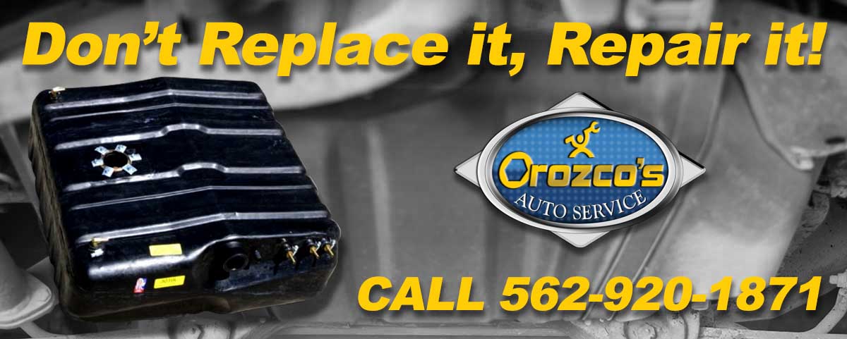 Bakersfield plastic gas tank repair